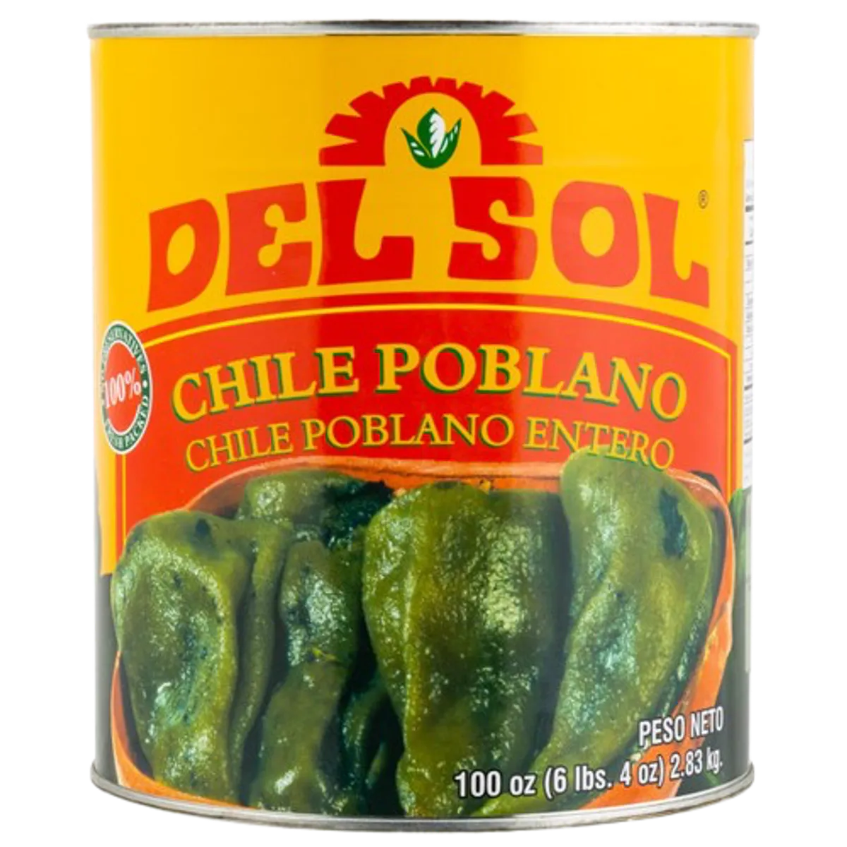Poblano 2,8kg / Del Sol