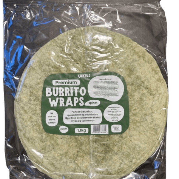 Hovedbilde Burrito Wraps Spinat 30cm ...