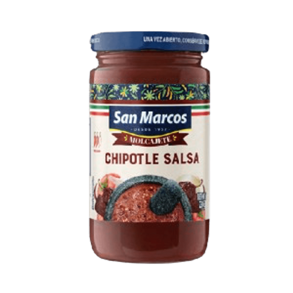 Molcajete Chipotle Salsa 230g / San Marcos