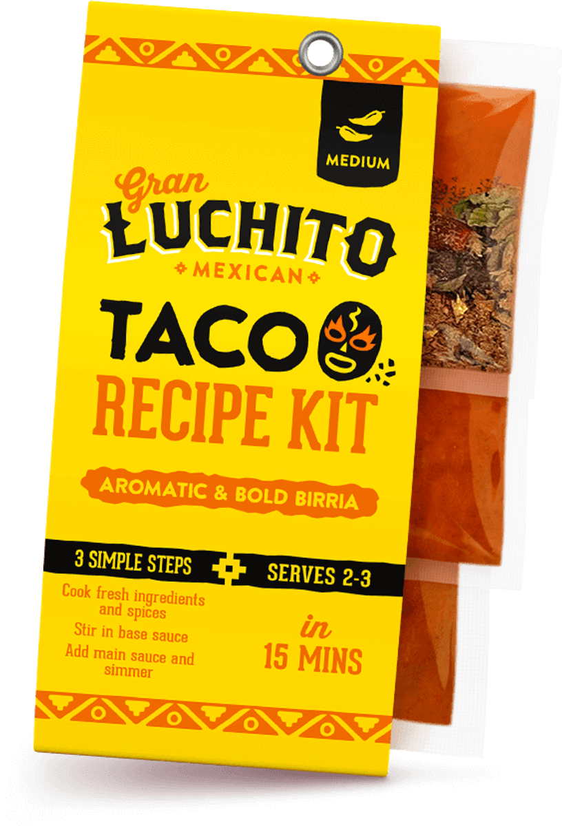 Birria Taco Kit 300g / Gran Luchito