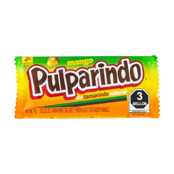Hovedbilde Pulparindo Mango 14g / De la ...