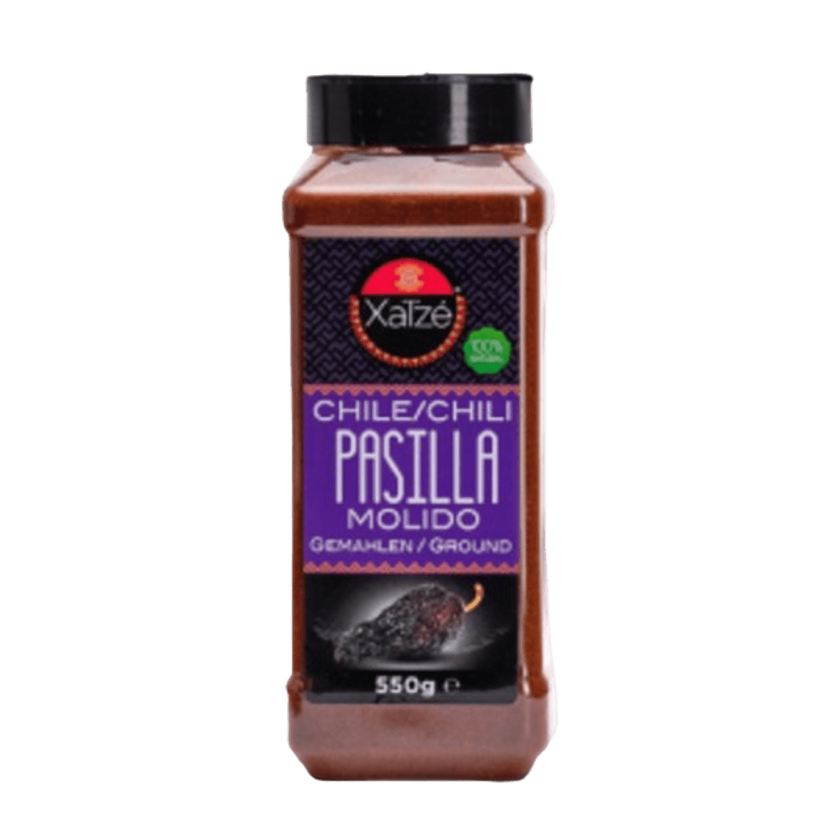 Pasilla Pulver 550g / Xatzé